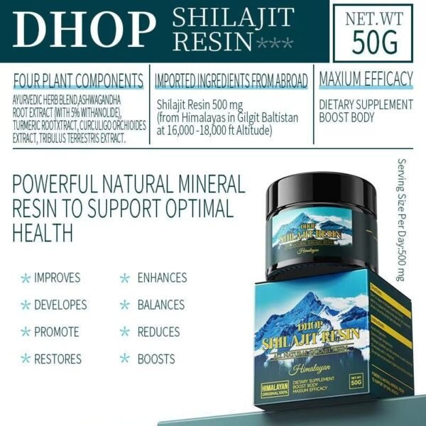 SAILAJIT RESIN Mineral Replenishment