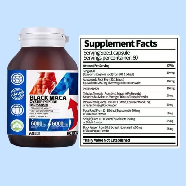 Male Vitality - Black Maca